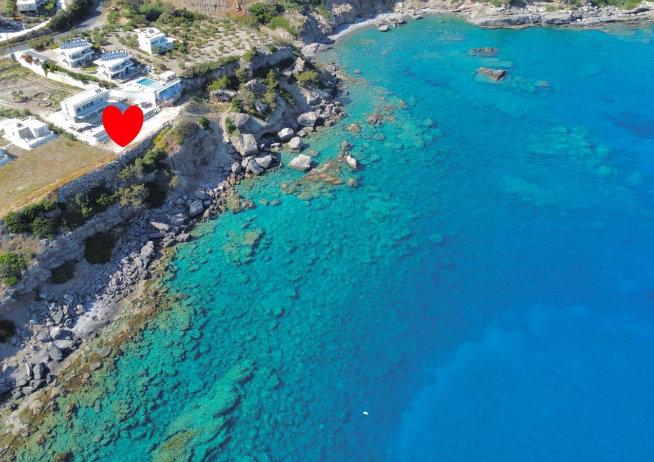 Kuro Beach House - Oceanfront Luxury & 25M Pool Achlia Exterior foto