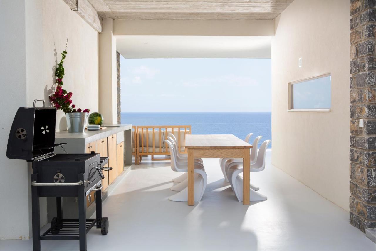 Kuro Beach House - Oceanfront Luxury & 25M Pool Achlia Exterior foto