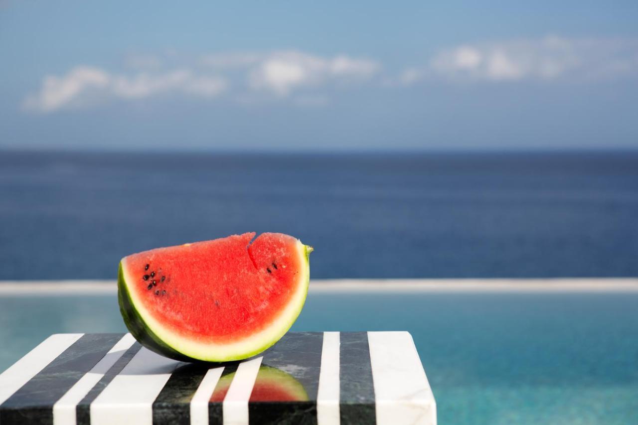 Kuro Beach House - Oceanfront Luxury & 25M Pool Achlia Exterior foto